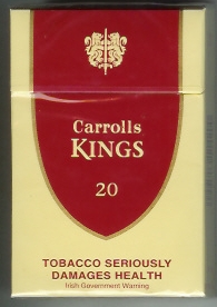 Carrolls Kings 20 cigarettes